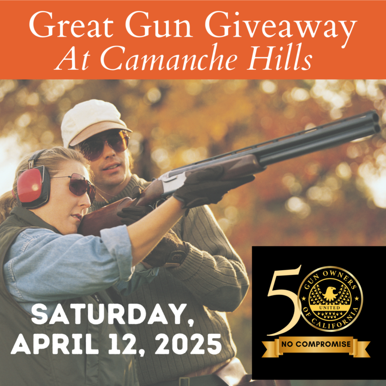 Event Tickets - Gun Owners of California