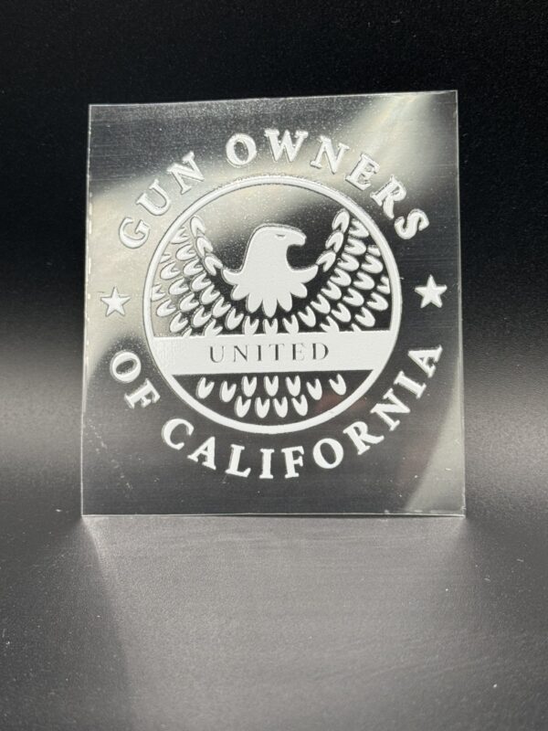 Gun Owners of California Decal Stickers - Image 2