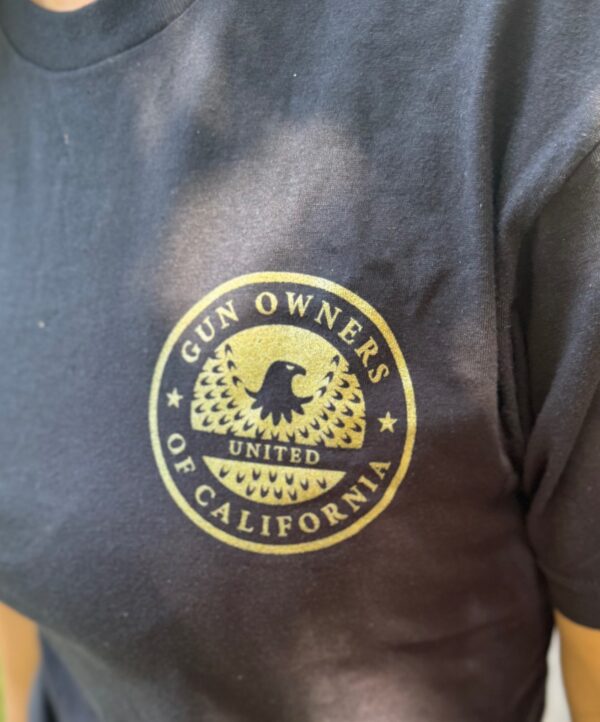 Gun Owners of California 50th Tee - Image 4