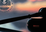 Gavel w background glow