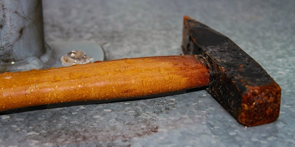 Rust Repair Tool Metal Rain Hammer Work Rusty