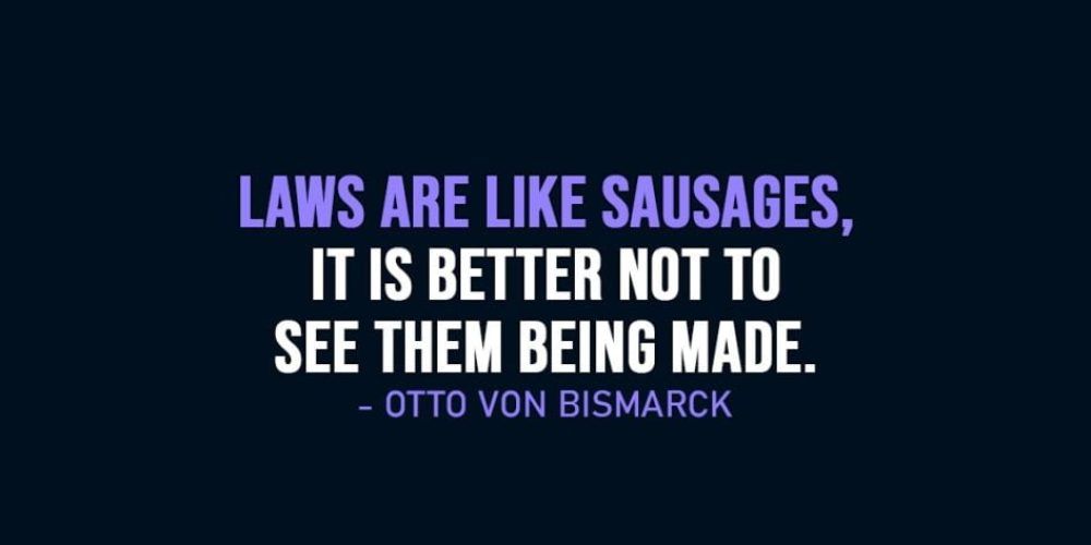 Sausage quote